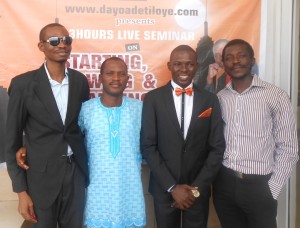 Dayo Adetiloye Live Seminar