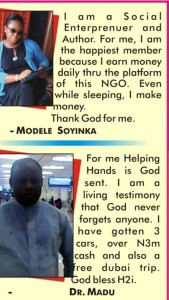 Helping Hands International testimony in Nigeria. 2