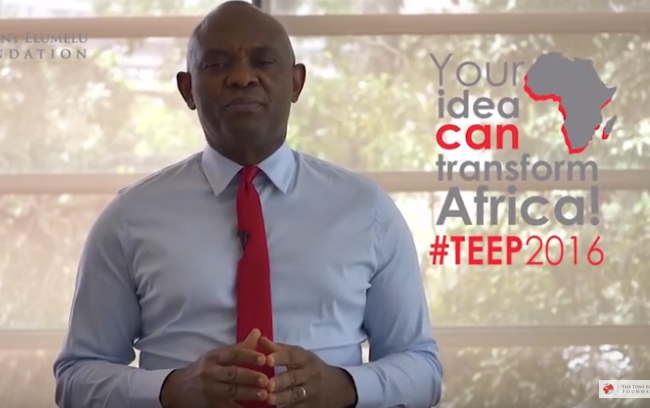 Tony Elumelu N850,000 Grant Application Questions (TEEP 2016)