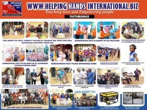 Charity Works by Helping Hands International in Nigeria