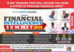 FINANCIAL INTELLIGENCE SUMMIT 2016.