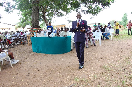 Dayo Adetiloye Speaking @ NYSC CAMP Ekiti State1