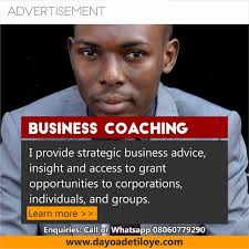 BUSINESS CONSULTING BUSINESS PLAN IN NIGERIA
