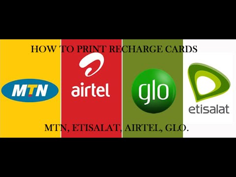 RECHARGE CARD PRINTING AND SALES BUSINESS PLAN IN NIGERIA