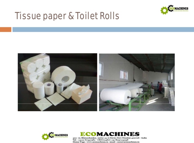 TISSUE PAPER/SERVIETTE MANUFACTURING BUSINESS PLAN IN NIGERIA