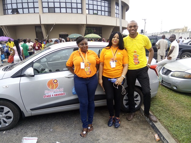 Happy World Meal Gate Car Award and 1st Year Anniversary in Nigeria