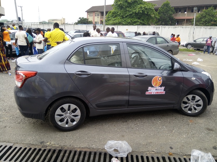 Happy World Meal Gate Car Award and 1st Year Anniversary in Nigeria