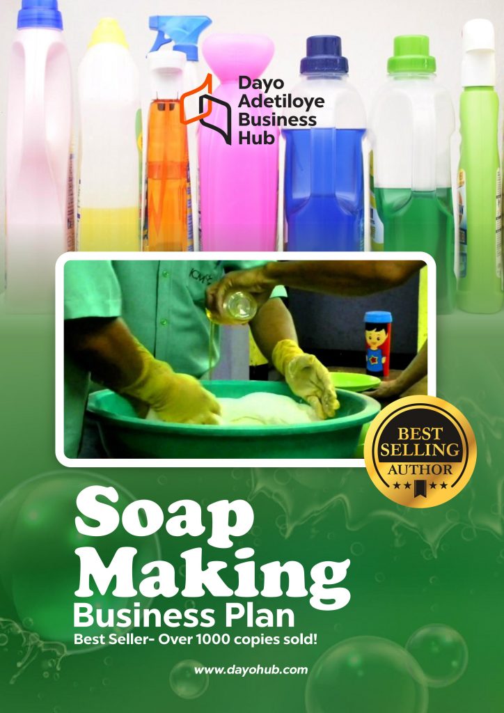 business plan of soap production