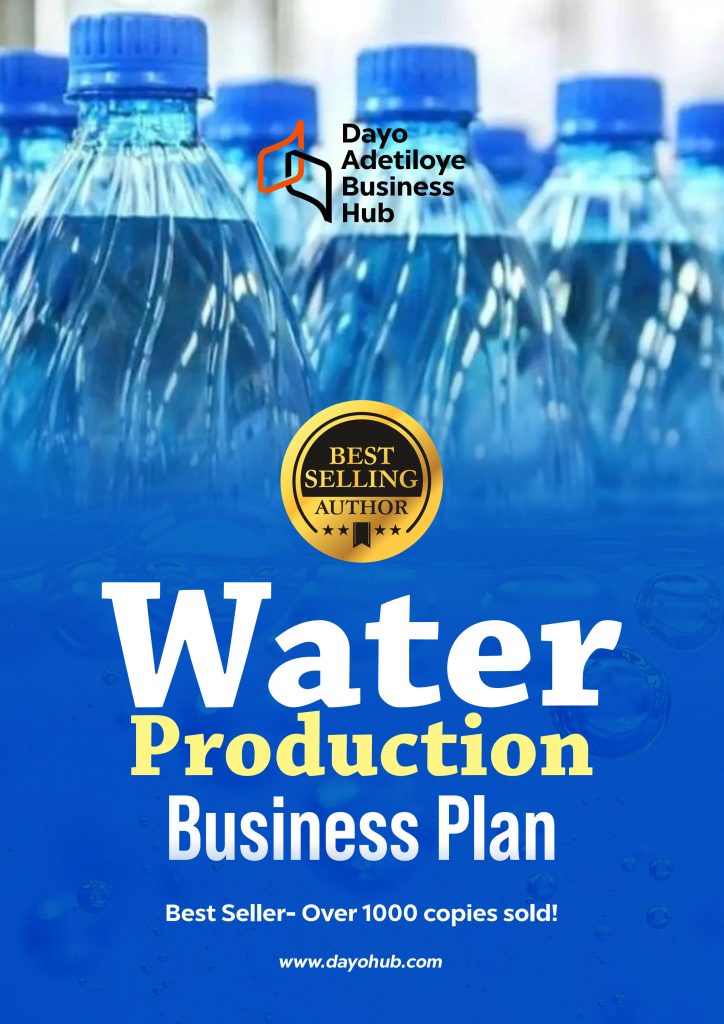 water store business plan pdf