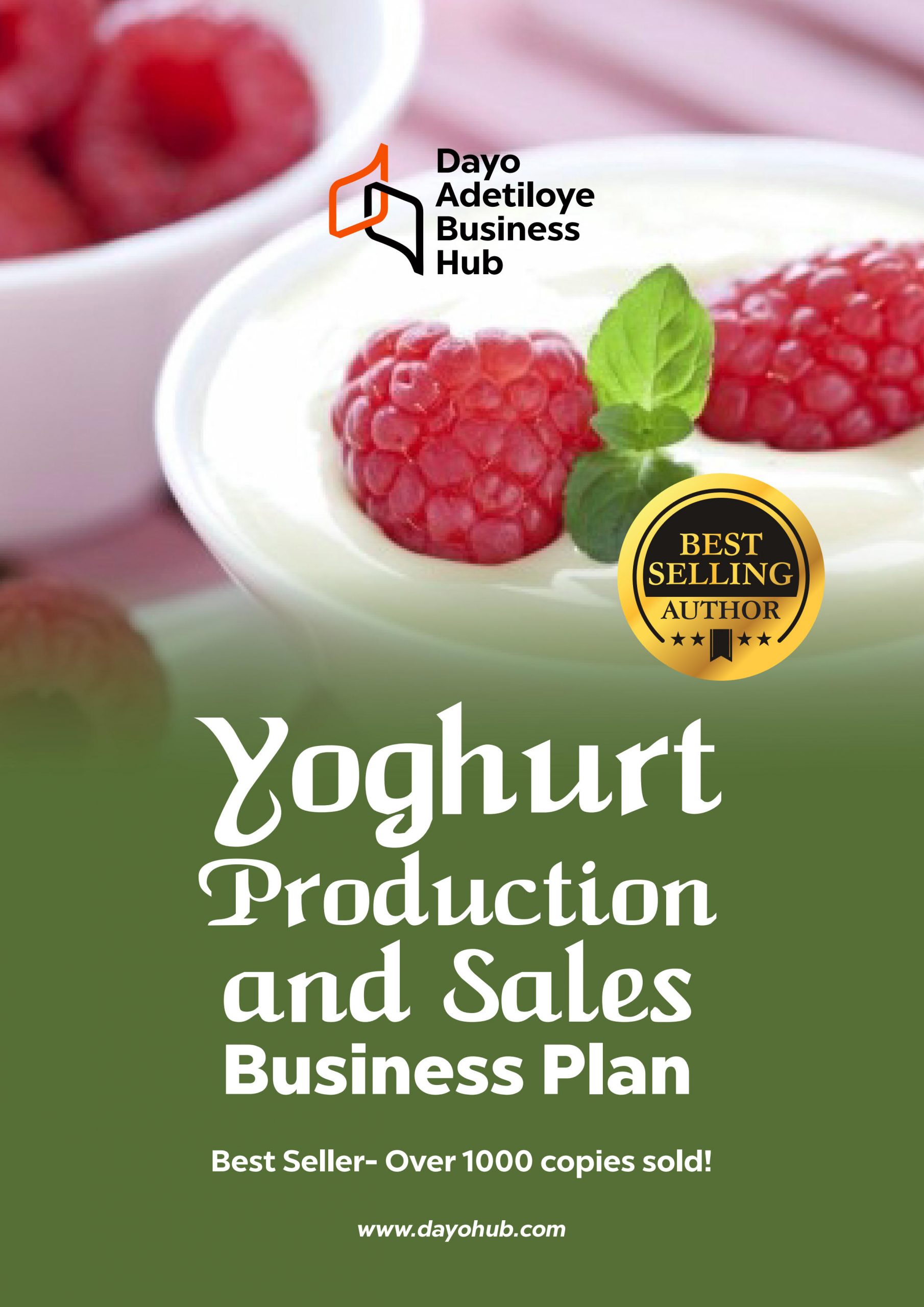 how to write business plan on yoghurt
