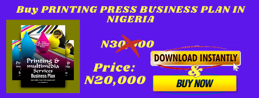 business plan for printing press in nigeria