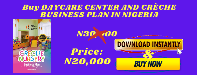 business plan for creche in nigeria
