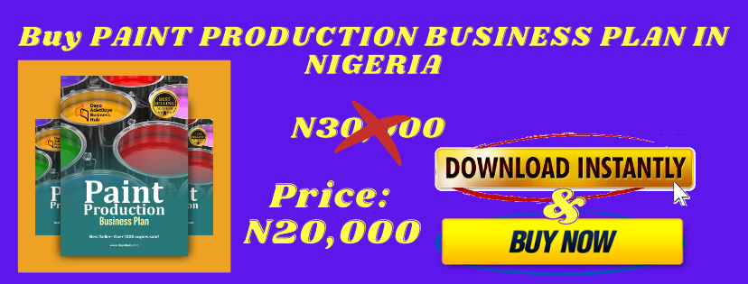 paint-production-business-plan-in-nigeria