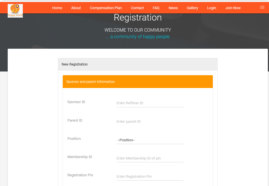 21 Steps To Do Your Registration in Happy World Meal Gate And Get To The Top Fast in Nigeria