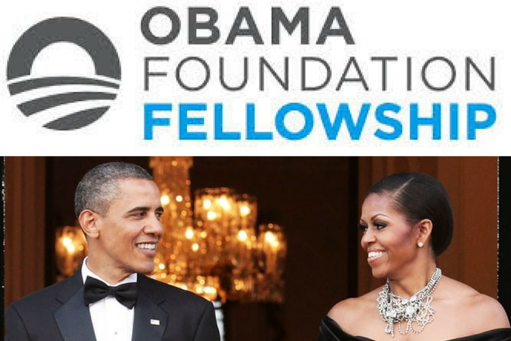 Apply and Become Obama Foundation Fellow 2019. 