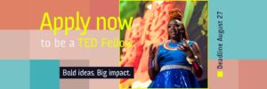 Apply for TED Fellows Program 2020 (All Expense Paid)