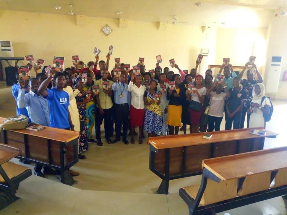 University of Ilorin Book Donations by Dayo Adetiloye Empowerment and Development Initiative.