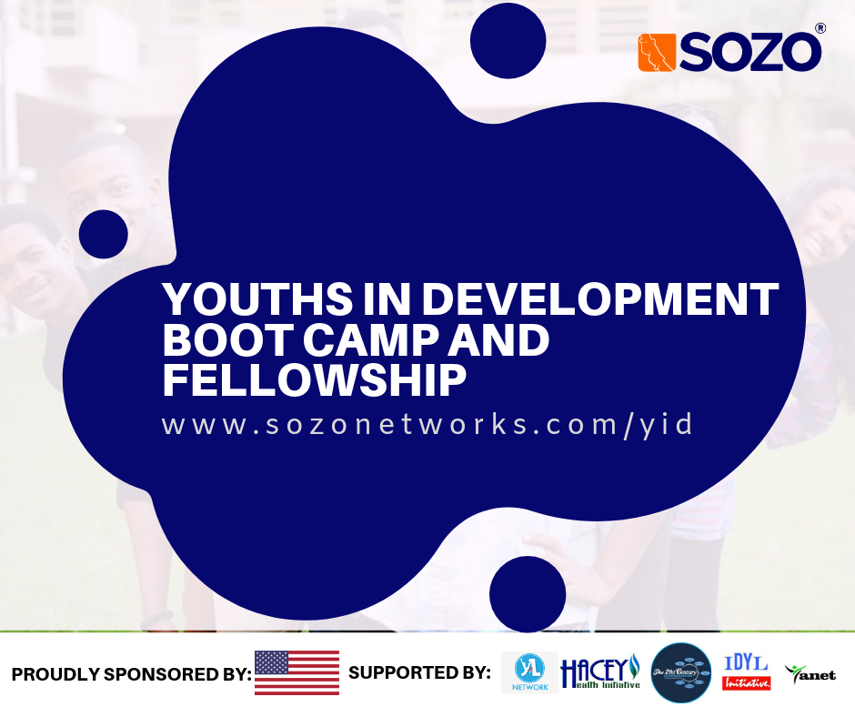 Sozo Youth In Development (YID) Boot Camps and Fellowship 2019