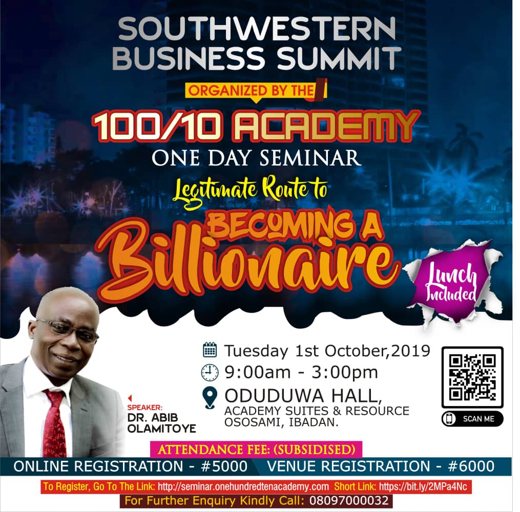Invitation to my Billionaire Mentor (SouthWestern Business Summit) 2019