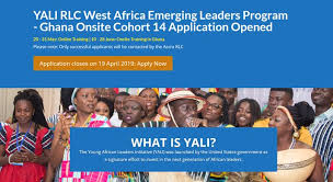 Apply for YALI RLC West Africa Emerging Leaders Program 2019