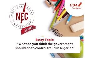 UBA Foundation's National Essay Competition 2019 for Nigerian Students (₦2 Million in Prizes)