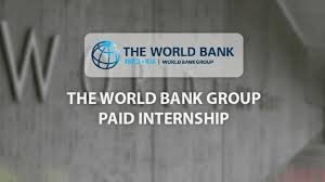 World Bank Summer Internship Program 2020
