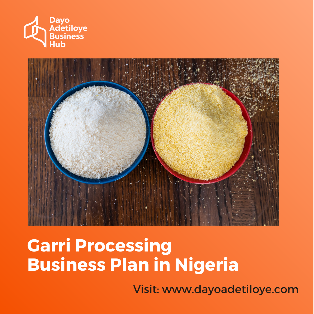 business plan on garri processing