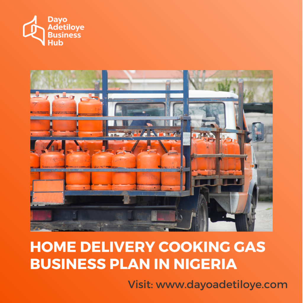 cooking gas business plan in nigeria pdf