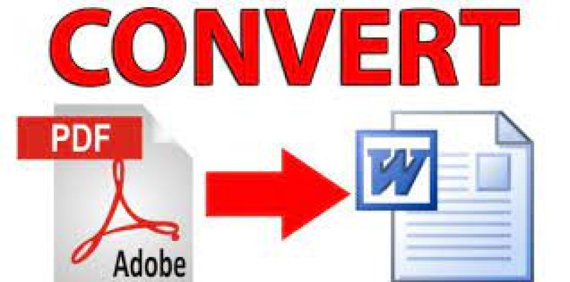 how to convert a large pdf file to word